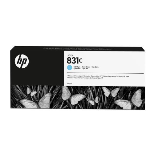 HP INC 831C 775-ML LIGHT CYAN LATEX INK